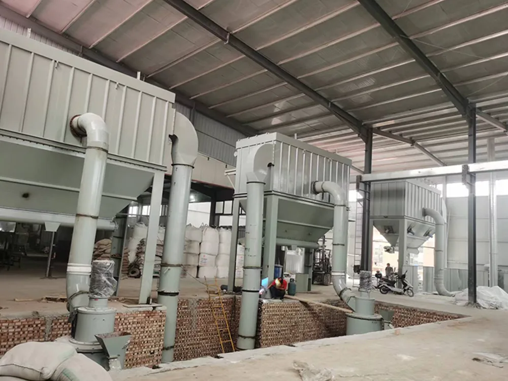 Cronus ring roller mill installed