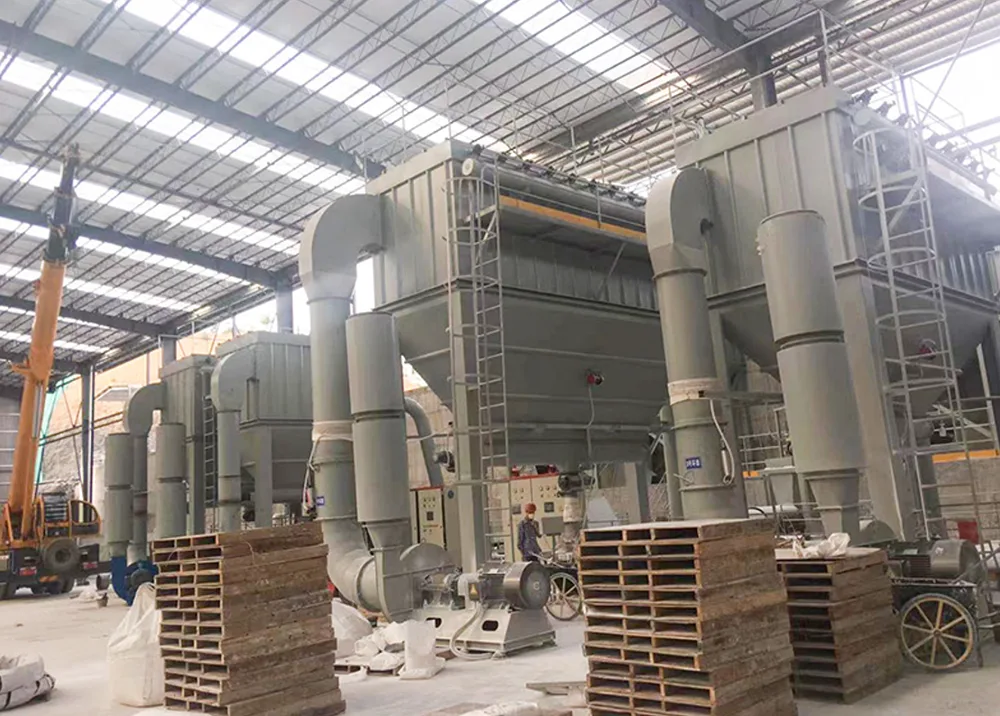 Cronus ring roller mill close view