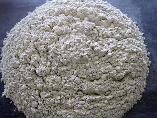 Bentonite powder