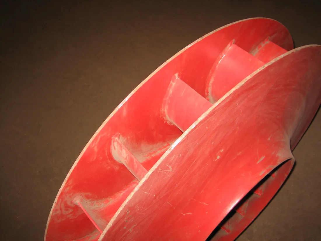Induced draft fan of ring roller mill