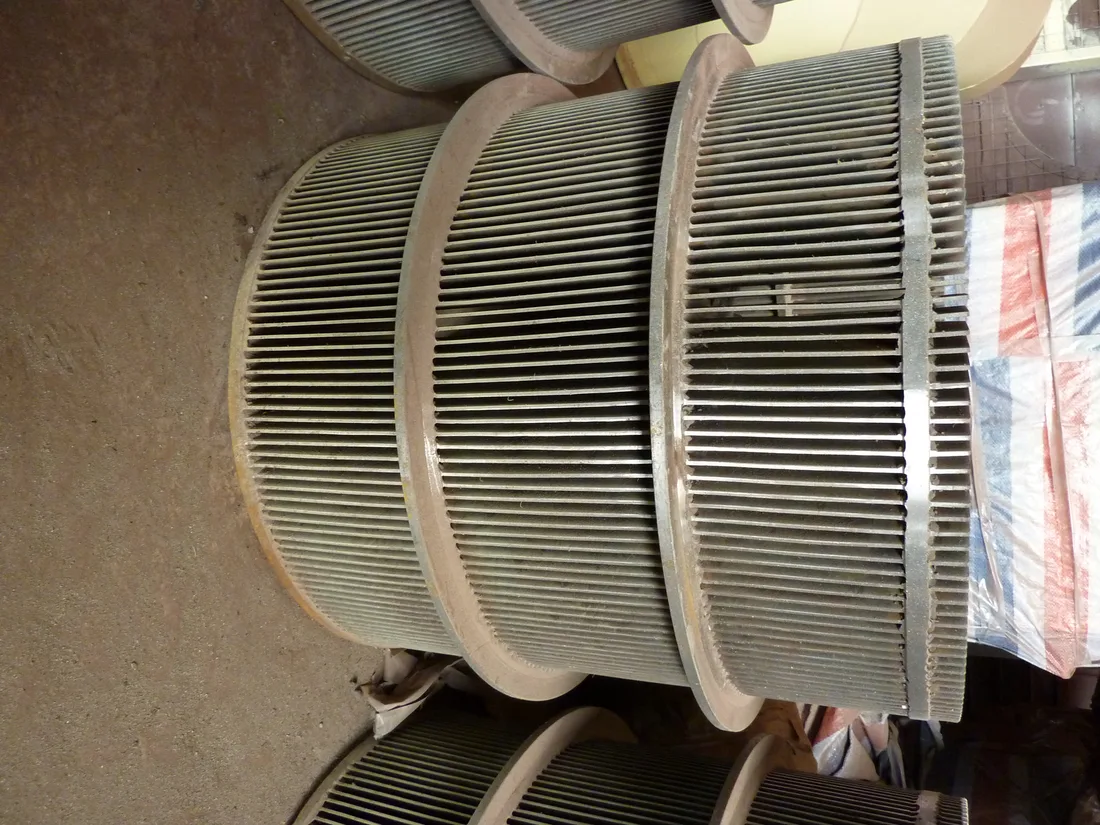 Turbine classifier of ring roller mill