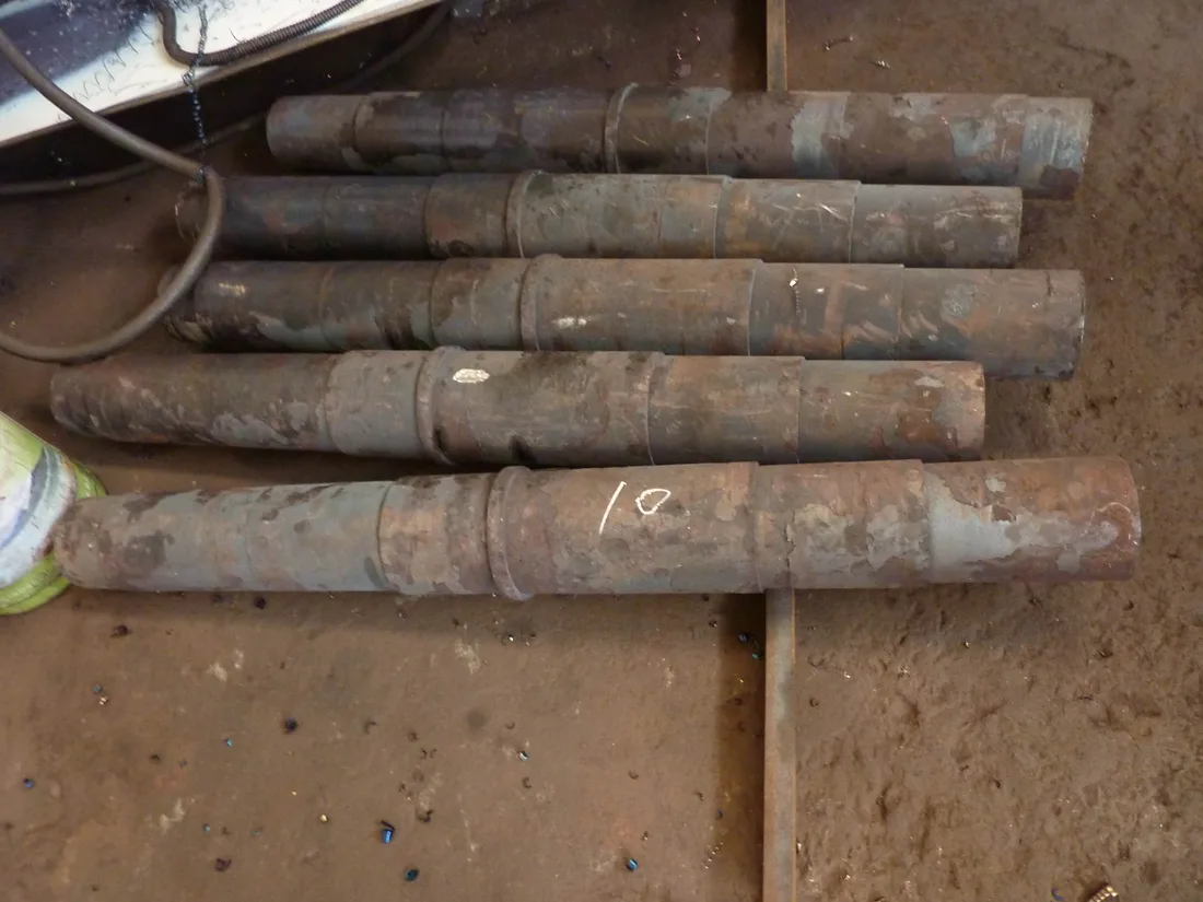 Main shaft of ring roller mill